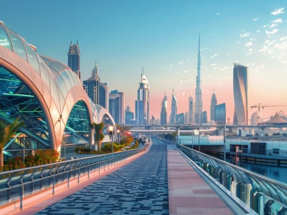 image of downtown dubaui landscape