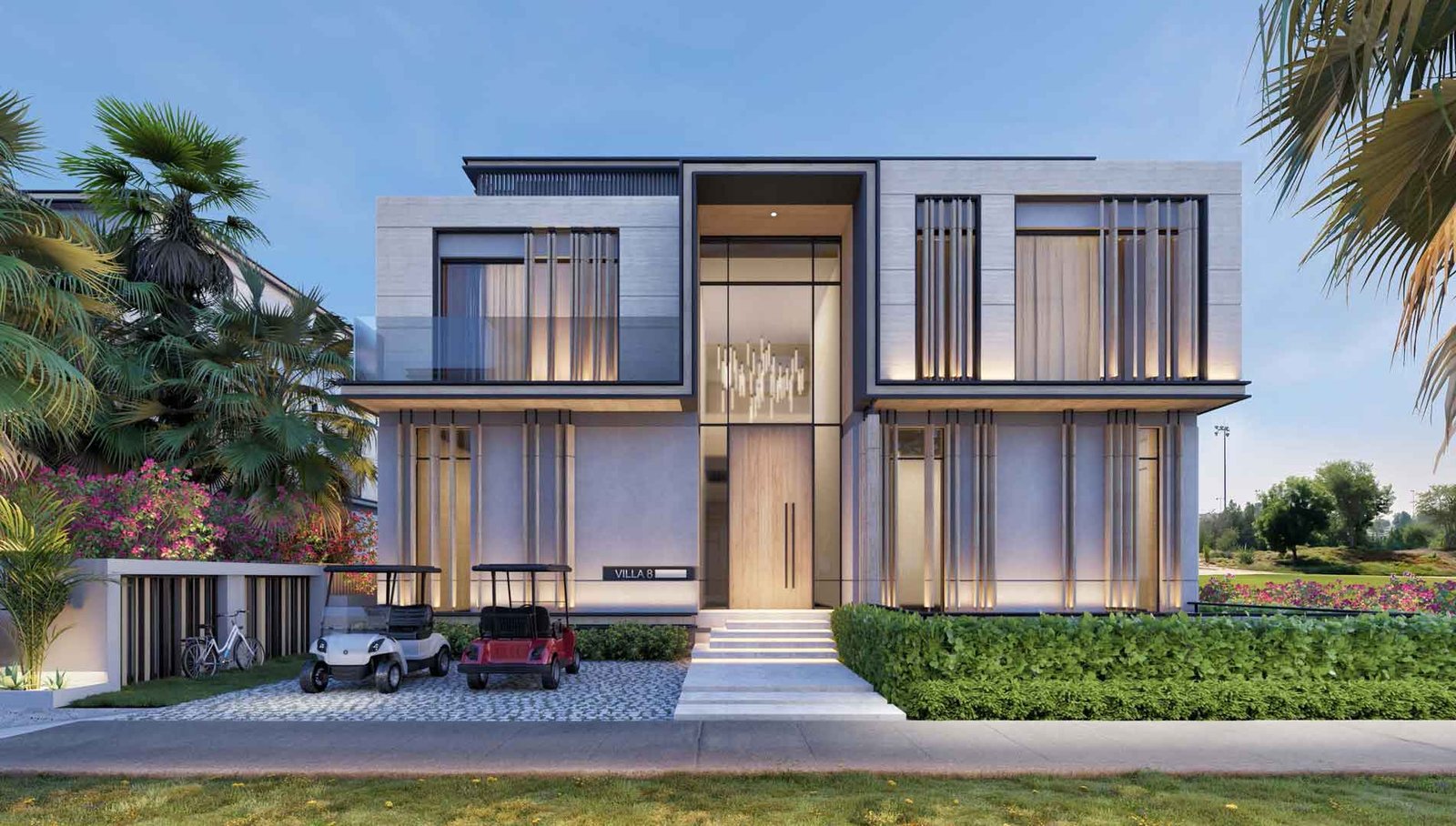 Jumeirah Golf Estates — зелёные виллы у гольф-клубов